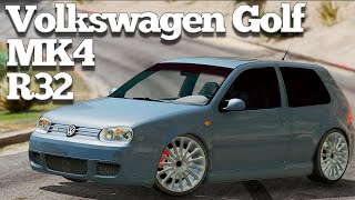 GTA V PC Mods  Volkswagen Golf MK4 R32 DOWNLOAD [upl. by Sessler]