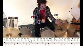 Snarky Puppy  Lingus Drum Cover y Transcripción [upl. by Namruht]