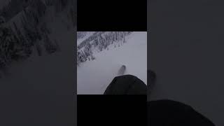 Powder Skiing Big White Cliff [upl. by Ertnod]