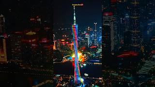 🇨🇳 Guangzhou at Night The Unbelievable City Illuminated ✨🌆 china guangzhou chinese travel [upl. by Rudyard222]