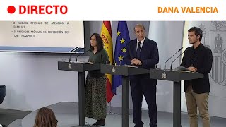 DANA RUEDA de PRENSA de la POLICÍA NACIONAL GUARDIA CIVIL y SALUD PÚBLICA  RTVE [upl. by Atnauq]