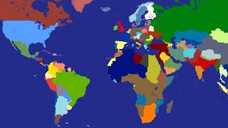 Hoi4 the 2nd weltkrieg  Kaiserreich timelapse 12 [upl. by Kile]