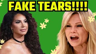 RHONJ amp RHOC Jennifer Aydin Calls Out Tamra Judges Fake Tears Over Vickis Dig About Sidney [upl. by Airdnaid965]