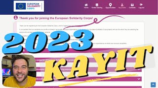 ESC Projeleri Başvuru  Kayıt  Youth Portal  Gençlik Portalı [upl. by Bolte]