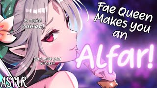 Feminizing ASMR RP  Fae Queen Kidnaps and Morphs You into an Alfar F4M Magic Binaural [upl. by Ertemed717]