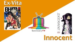 Manga Sanctuary  Lémission S01E06  EXVITA  INNOCENT [upl. by Alrep]