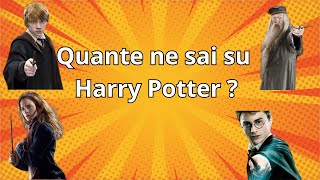 Quante ne sai su Harry Potter   Quiz Film [upl. by Wilda777]