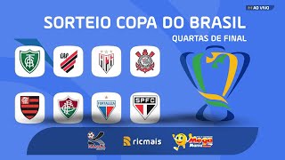 SORTEIO QUARTAS DE FINAL I COPA DO BRASIL 2022  AO VIVO [upl. by Concoff]