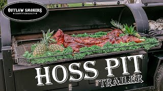 Outlaw BBQ Smokers© — Hoss Pit Trailer [upl. by Atis255]