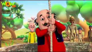 जादुई Well का Rasahya  Motu Patlu New  Cartoon  Motu Patlu Vs John  spot [upl. by Ahsat]