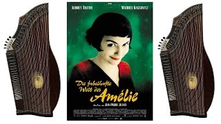 Yann Tiersen  Comptine dun autre ete Amelie ZitherCover [upl. by Ayrolg]