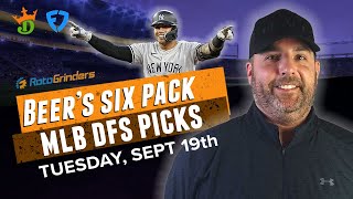 DRAFTKINGS amp FANDUEL MLB PICKS TODAY 91923  DFS 6 PACK [upl. by Engel]