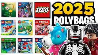 LEGO 2025 Polybags OFFICIAL Reveals amp Leaks [upl. by Enial]