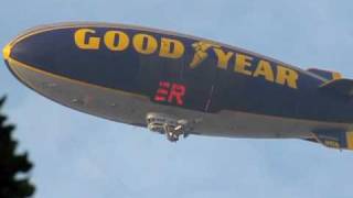 GoodYear Blimp over Los Angeles [upl. by Nnyroc]