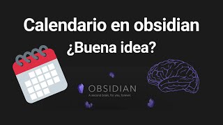 El mejor plugin de calendario en obsidianmd Instalación y preview [upl. by Sauder]