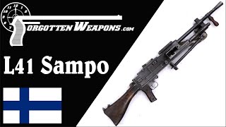 Finlands Prototype BeltFed GPMG L41 Sampo [upl. by Llednahs]