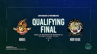 Qualifying Final Div 2 Snr Women Monbulk V Woori Yallock 10082024 [upl. by Stephens]