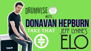 DrumWise Meets Donavan Hepburn Jeff Lynnes ELO  Take That Lockdown Interview [upl. by Sinnek]