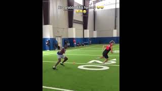 Bro is NOT getting the offer… collegefootball youtubeshorts football footballshorts [upl. by Gnort]