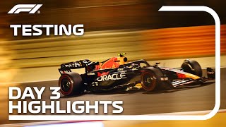 Day 3 Highlights  F1 PreSeason Testing 2023 [upl. by Bass]