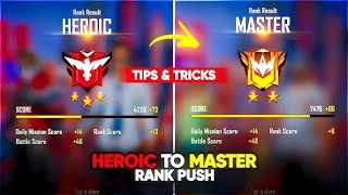 Free Fire Br Rank Push  Gold to Heroic In 5 Minutes  Free Fire Max [upl. by Ianthe686]