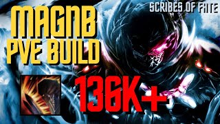 ESO  Magicka Nightblade PVE Build 136k  Scribes of Fate [upl. by Leiser818]