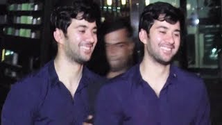 Sunny Deol Son Karan Deol At Arbaaz Khan Birthday Party 2017 [upl. by Stirling411]