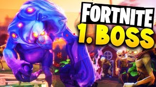 ERSTER MINI BOSS in FORTNITE 😮 SCHWER Rette die Welt 7 Deutsch [upl. by Alik730]