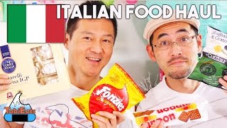 Japanese Try Italian Snacks and Treats Food Haul [upl. by Marybeth]