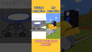 Traffic light original vs minecraft flipnote3d funny memes [upl. by Nylareg259]