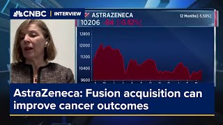 AstraZeneca Fusion acquisition will be a cost effectiveinvestment that can improve cancer outcomes [upl. by Ahsirkal568]