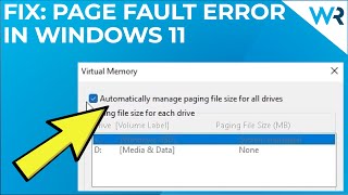 Fix PAGE FAULT IN NOT PAGE AREA Blue Screen Error In Windows 1110 [upl. by Gleda700]