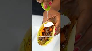 Steak fajitas￼ recipe foodblogger cooking lunch dinner [upl. by Yrrum]