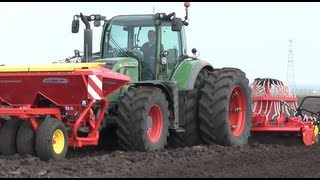 Sowing with Pottinger AEROSEM F6000 In Ten Have Meeden [upl. by Ael]