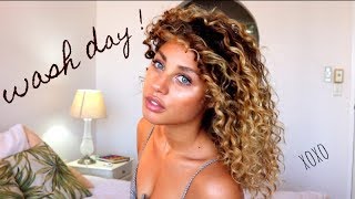 FULL WASH DAY HAIR ROUTINE   ceira mi lunasa [upl. by Elleiand232]