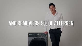 SHARP PROFLEX 3in1 Washer Dryer Combo Video by LI NANXING [upl. by Secnirp]