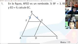 PROPORCIONALIDAD DE SEGMENTOS GEOMETRÍA CAP1 4TO SEC IIBIM TRENTO 2021 [upl. by Malvin652]