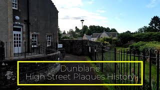 Dunblane History Plaques [upl. by Greenwood369]