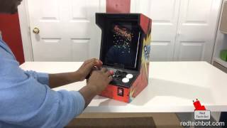 iCade Arcade Cabinet for iPad Gameplay Demo Video [upl. by Notgnihsaw]