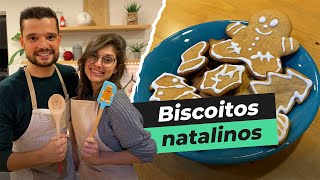 Como fazer BISCOITOS DE GENGIBRE para o Natal [upl. by Oaht]