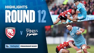 Gloucester v Sale  HIGHLIGHTS  LastMinute Penalty Secures Win  Gallagher Premiership 202324 [upl. by Repsaj]