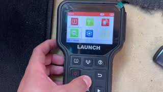 How to use Launch CRT5011E TPMS programing tool [upl. by Eyram]