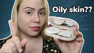 RARE BEAUTY BLOT AND GLOW TOUCH UP KIT OILY SKIN REVIEW 2022 [upl. by Shaia]