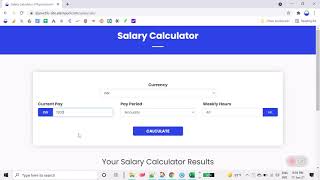 Free Salary Paycheck Calculator [upl. by Jagir]