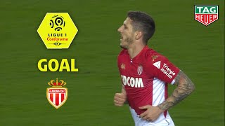 Goal Stevan JOVETIC 86  AS Monaco  RC Strasbourg Alsace 13 ASMRCSA  201920 [upl. by Halvaard]