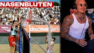 SLAM DUNK beim Beachvolleyball  Nasenbluten GBT München [upl. by Corene358]