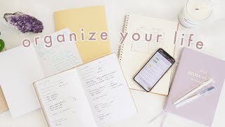 How to Be More Organized amp Productive  10 Habits for Life Organization [upl. by Yeargain990]