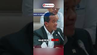 Bahlil Lahadalia kena tegur sebut mentri ESDM sebagai kader PDIP Maaf saya cabut katakata saya [upl. by Scrogan]