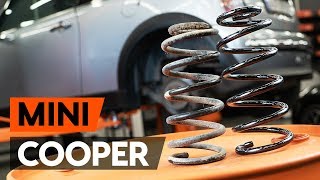 Comment remplacer ressort de suspension arrière sur MINI COOPER 1 R50 R53 TUTORIEL AUTODOC [upl. by Schulze261]