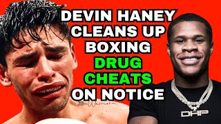 If Devin Haney Wins Lawsuit Against Drug Cheat Ryan Garcia It Could Change Boxing Forever [upl. by Dur]